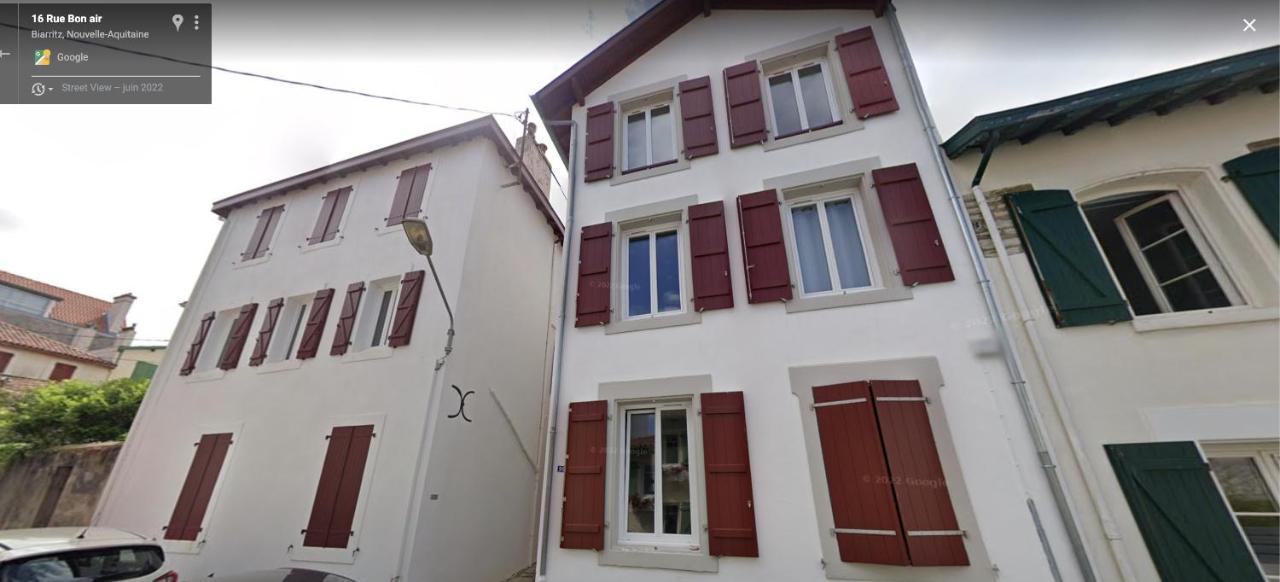 Biarritz Centre, Pres Avenue De Verdun, Cosy Apt 2 Pieces , Salon , Chambre Separe, Rue Tres Calme A 10 Minutes A Pied De La Grande Plage Exterior foto